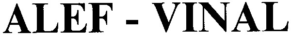 alef-vinal