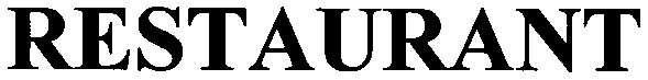restaurant