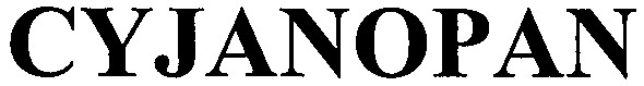 cyjanopan
