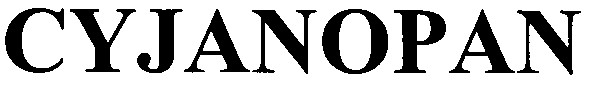 cyjanopan