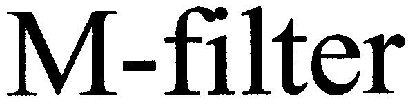 м filter
