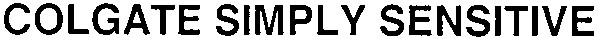 colgate simply sensitive
