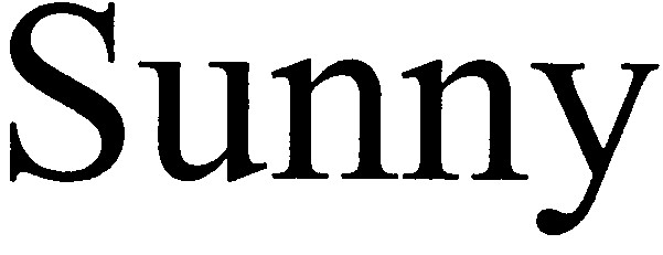 sunny