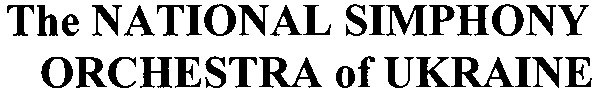 the national simphony orchestra of ukraine
