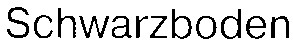 schwarzboden
