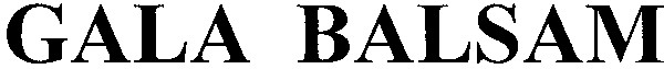 gala balsam