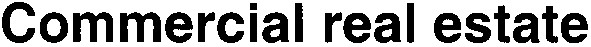commercial real estate