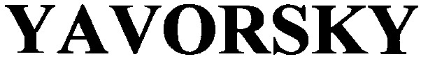 yavorsky