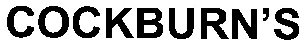 cockburn's