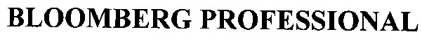 bloomberg professional