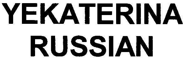 yekaterina