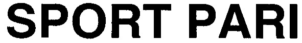 sport pari