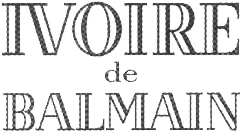 ivoire de balmain