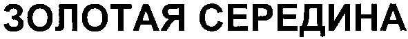 золотая середина