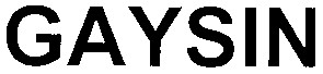 gaysin