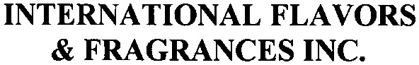 international flavors & fragrances inc