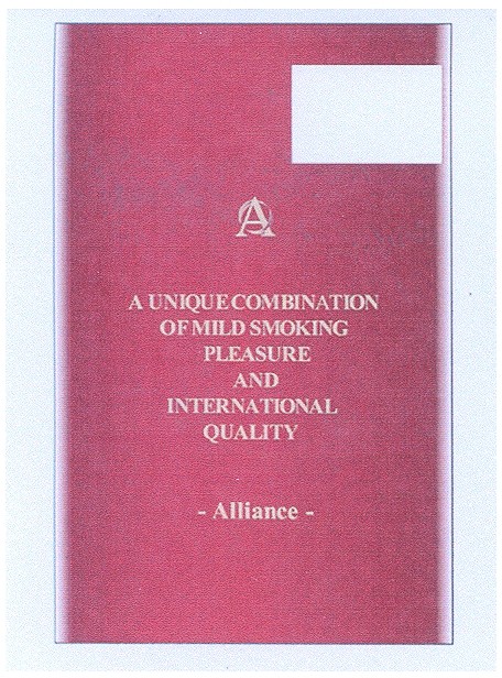 a unique combination of mild smoking pleasure and international quality