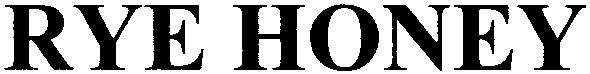 rye honey