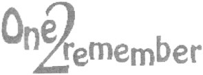 опе 2 remember