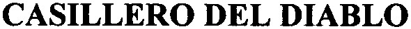 casillero del diablo