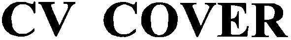 cv cover