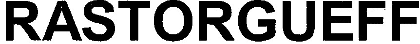 rastorgueff