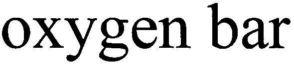 oxygen bar