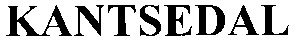 kantsedal