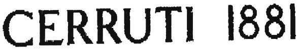 cerruti 1881