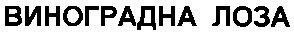 виноградна лоза