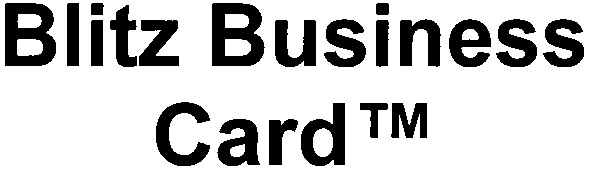 blitz business