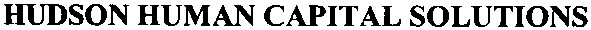 hudson human capital solutions