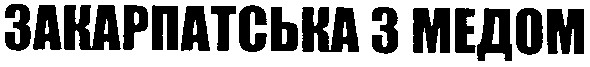 закарпатська з медом