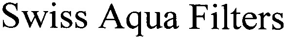 swiss aqua filters