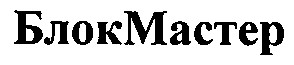 блок мастер