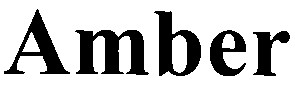 amber