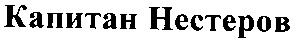 капитан нестеров