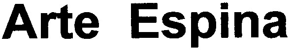 arte espina