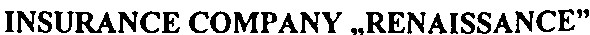 insurance company "renaissance"