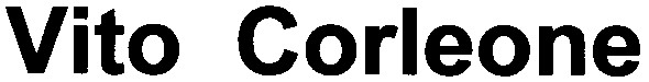vito corleone