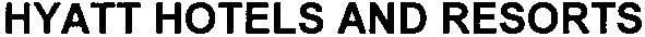 hyatt hotels and resorts