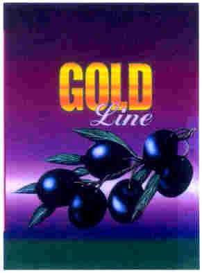 gold line