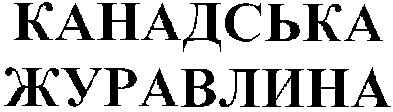 канадська журавлина