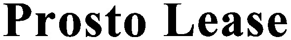 prosto lease