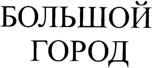 большой город