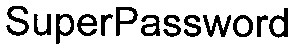 super password