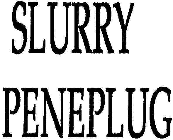 slurry peneplug