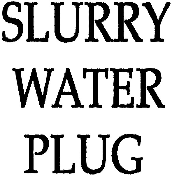 slurry water plug