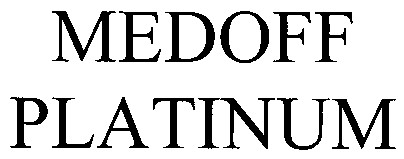 Лого ТМ medoff platinum