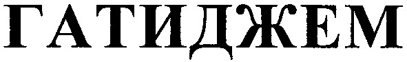 гатиджем